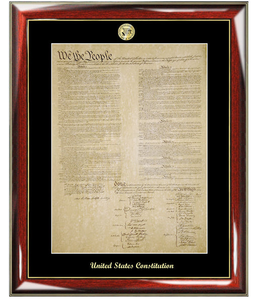 Law Gift Declaration of Independence Poster Replica Print Matted Frame Attorney online Lawyer Law School College University Graduation Gift Present