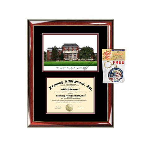 MSU diploma frames lithograph campus image sketch Mississippi State University frame certificate framing graduation degree graduate holder