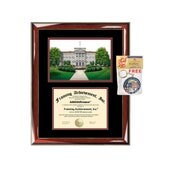 Abilene Christian University diploma frames lithograph ACU degree frame campus image certificate framing graduation gift college plaque graduate