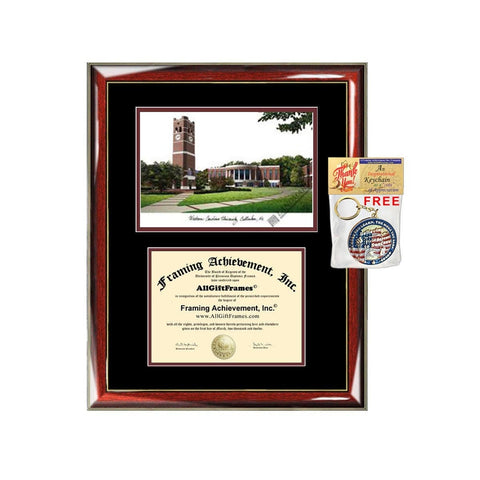 WCU diploma frames Western Carolina University lithograph degree frame sketch certificate framing graduation gift college plaque graduate