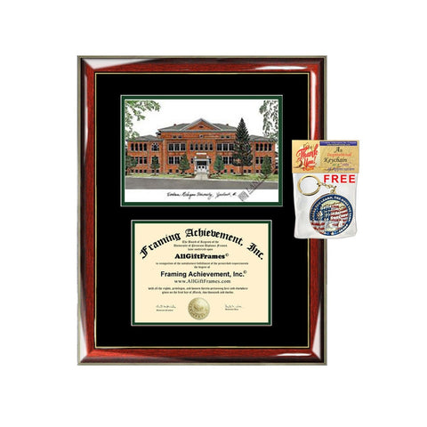 Clemson University Lithograph Diploma Frames College Clemson Graduation Degree Framing Certificate Plaque Sketch Campus Image Document Frame