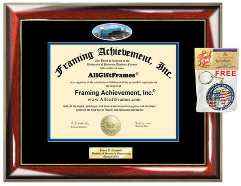 UCI diploma frame University California Irvine campus picture certificate framing graduation gift custom document engrave plaque degree case