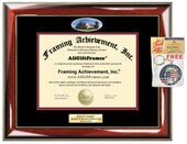 McMurry University diploma frame campus picture school certificate Personalized Bachelor Master Doctorate phd mba Engrave Holder Case gift