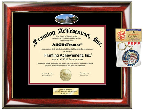 Fresno State University diploma frame California State University Fresno certificate Bachelor Master Doctorate phd mba Engrave Holder Case