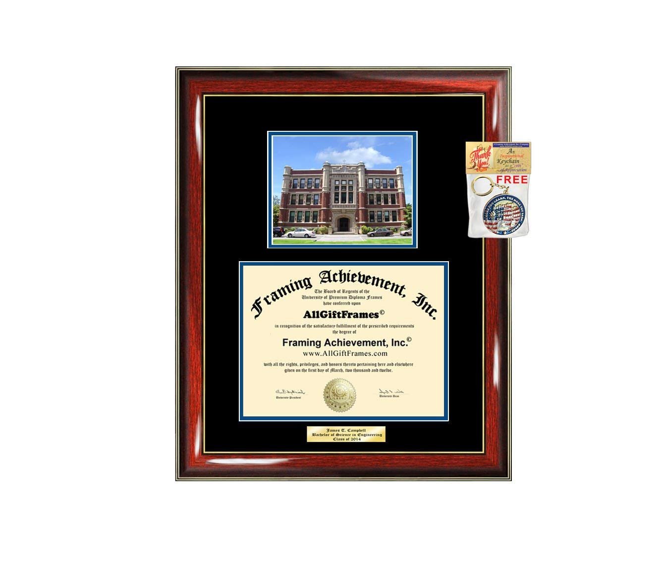 Concordia College New York diploma outlets frame degree double mat framing gift graduation bachelor master phd mba doctorate certificate plaque